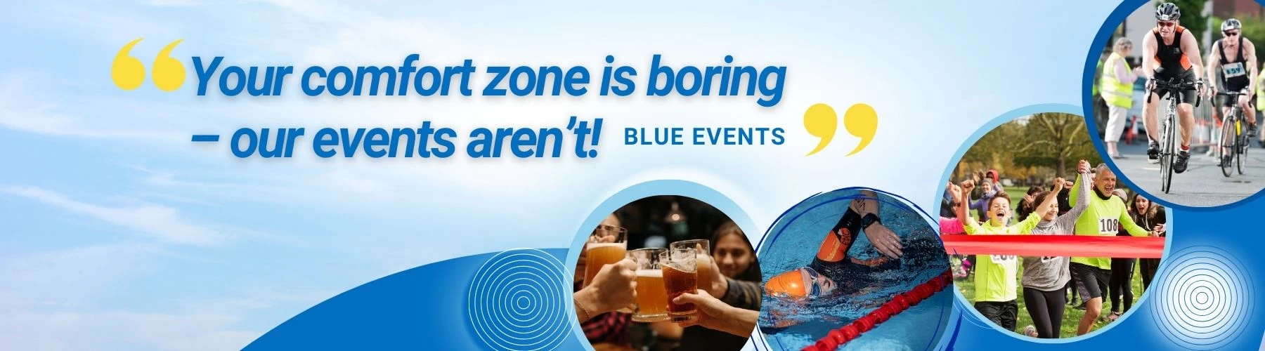 Blue Events in Beccles Suffolk - Header Image